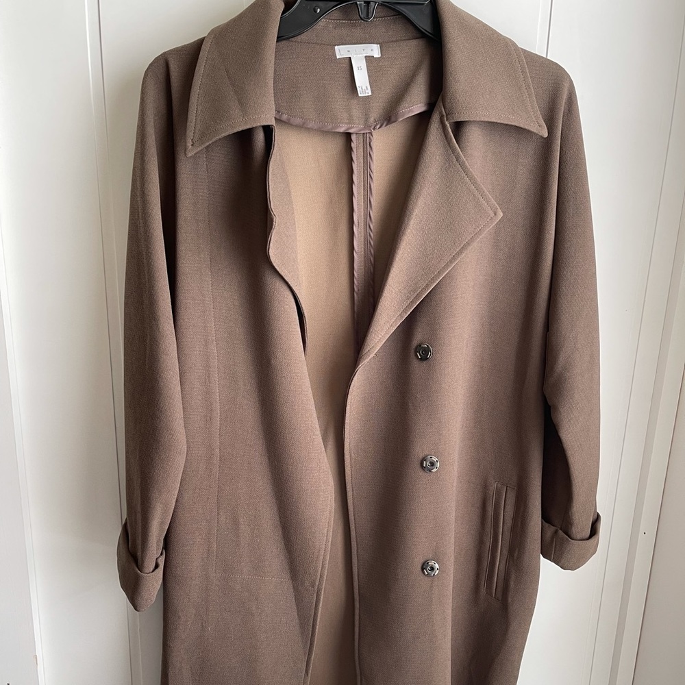 Leith lightweight oversized jacket